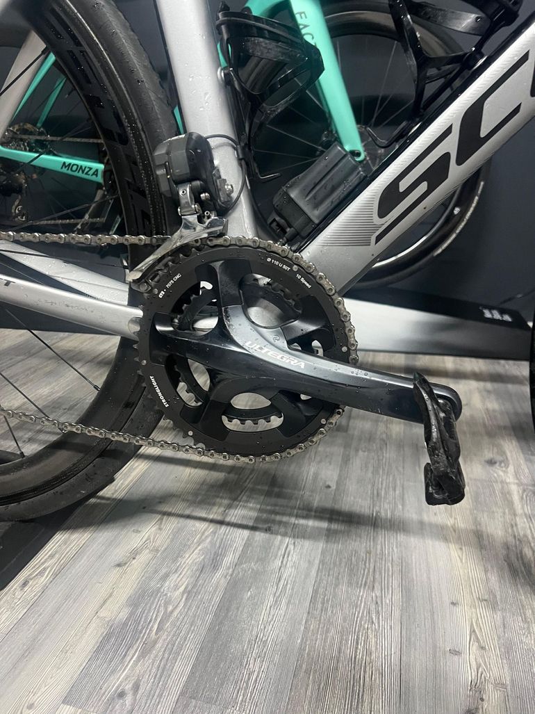 Used Scott Scott Foil 15 Ultegra Di2 10V Roues Carbone Veltec 2012 Road & Gravel, Hellgrau — image 3 of 8