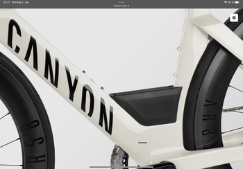 Used Canyon Speedmax CF 7 Disc eTap 2022 2022 Road & Gravel, White — image 23 of 26