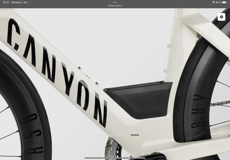 Used Canyon Speedmax CF 7 Disc eTap 2022 2022 Road & Gravel, White — image 23 of 26
