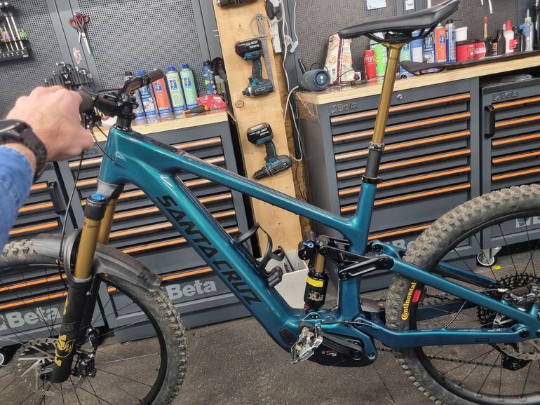 Used Santa Cruz Bullit X0 AXS RSV 2026 2026 Mountainbike, Blue, 29, 27.5 — image 3 of 4