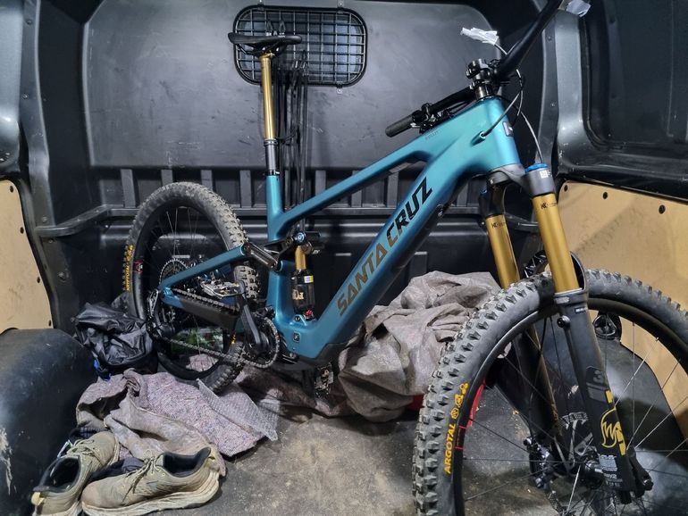 Used Santa Cruz Bullit X0 AXS RSV 2026 2026 Mountainbike, Blue, 29, 27.5 — image 4 of 4