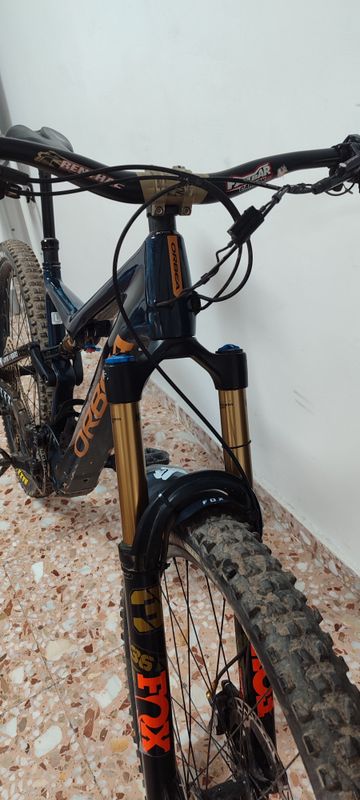 Orbea Rise Shimano SLX 2021 Mountainbike usato, Blu — immagine 10 di 18