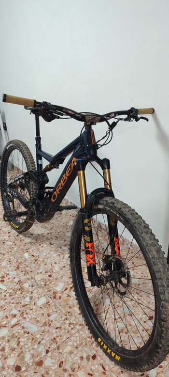 Used Orbea Rise Shimano Deore XT 2021 Mountainbike, Blue — image 6 of 18