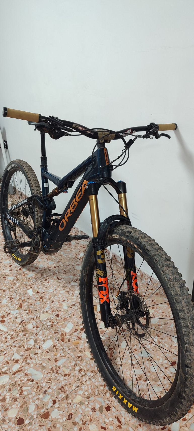 Used Orbea Rise Shimano Deore XT 2021 Mountainbike, Blue — image 6 of 18