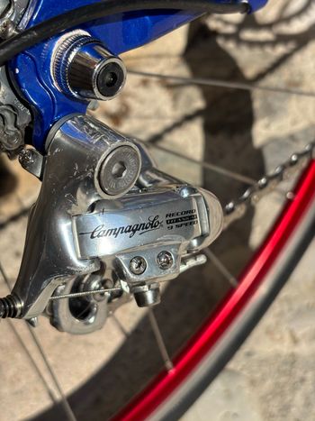 Used Battaglin Battaglin Custom Campagnolo Record 2017 Road & Gravel, Blue — image 3 of 10