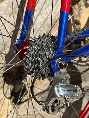 Used Battaglin Battaglin Custom Campagnolo Record 2017 Road & Gravel, Blue — image 2 of 10