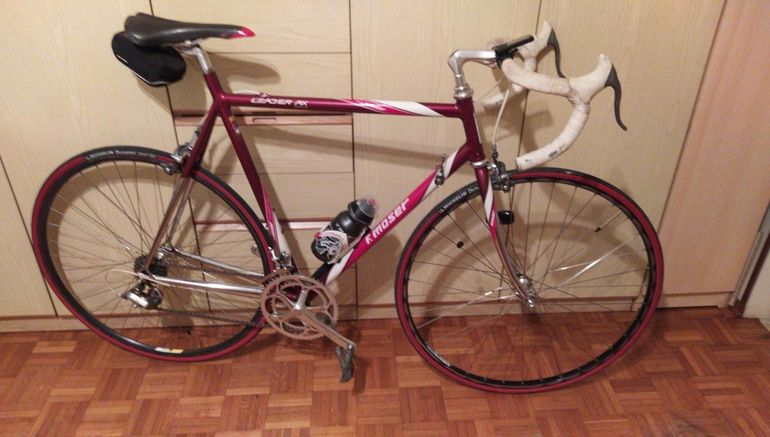 Used Moser Moser Custom Other Shimano 1995 Road & Gravel, Red — image 1 of 3