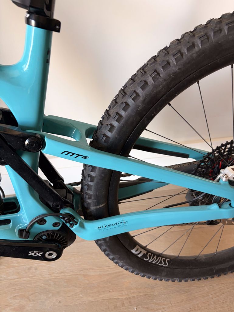 Used Yeti MTe SRAM XX Eagle AXS (T-Type) 2025 Mountainbike, Blue — image 8 of 9