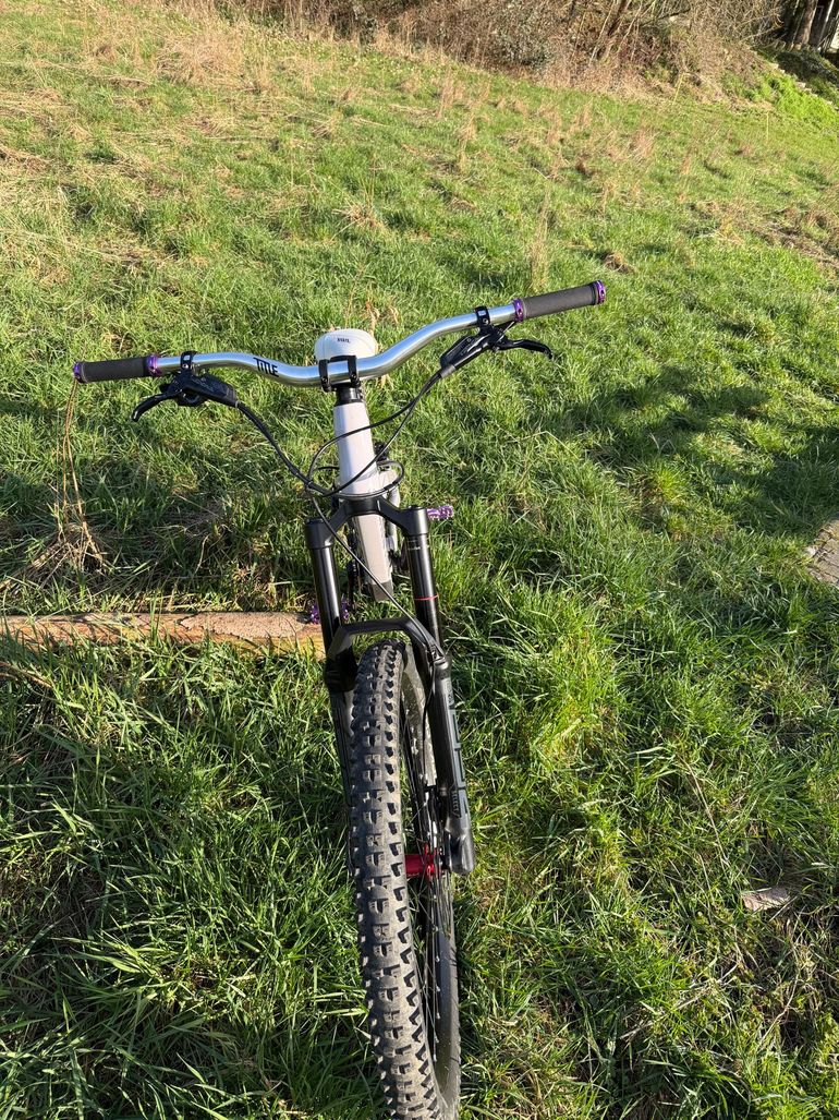 Used Canyon Torque Park AL 6 2024 2024 Mountainbike, White, 27.5 — image 3 of 6