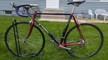 Used Trek Vintage Trek 2200 Carbon Road Bike – Shimano 105 – GP5000 Tires – 58cm 1998 Road & Gravel, Light Gray — image 6 of 14