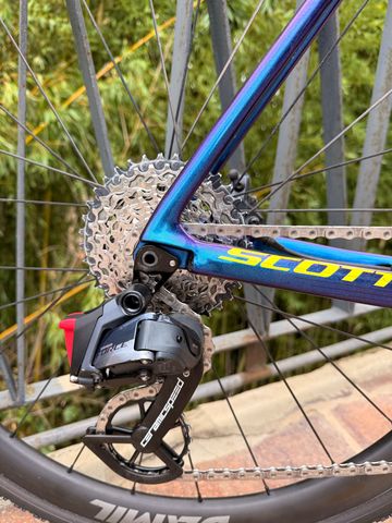 Scott Addict CX RC 2021 2021 Road & Gravel usato, Blu — immagine 6 di 10