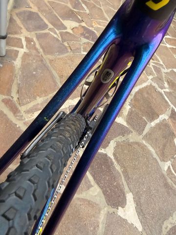 Scott Addict CX RC 2021 2021 Road & Gravel usato, Blu — immagine 9 di 10