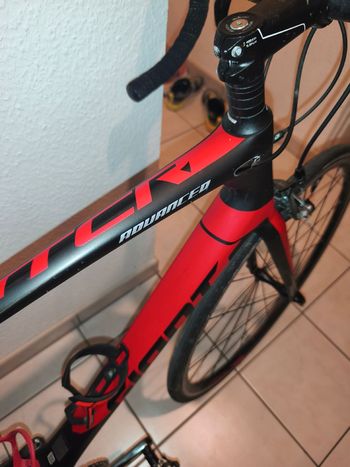 Used Giant GIANT TCR ADVANCED 2019 Road & Gravel, Red — image 3 of 7