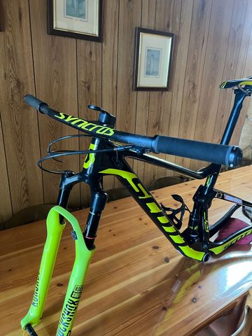 Used Scott spark wc 2019 Custom Frameset 2019 Mountainbike, Black — image 1 of 4