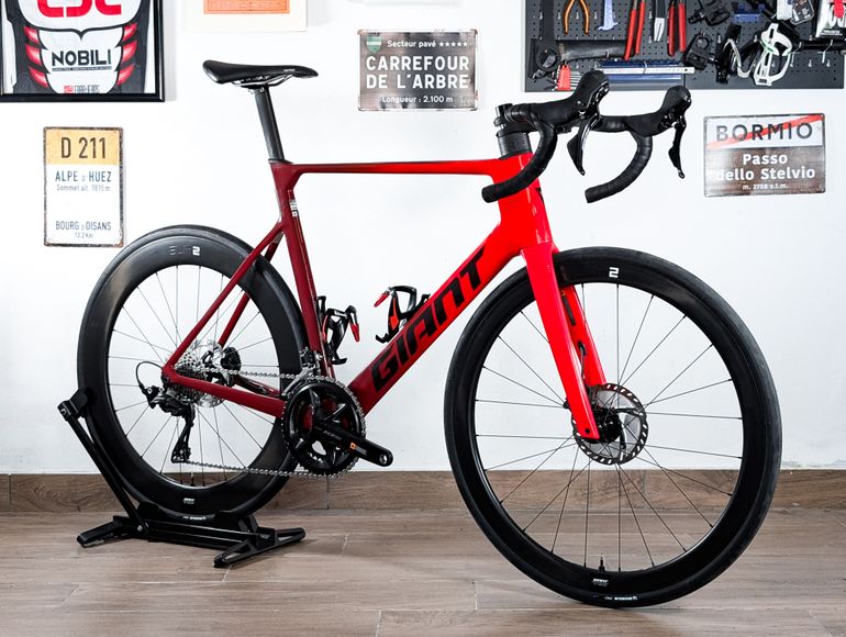 Used Giant Propel Advanced 2 2024 2024 Road & Gravel, Red — image 1 of 24