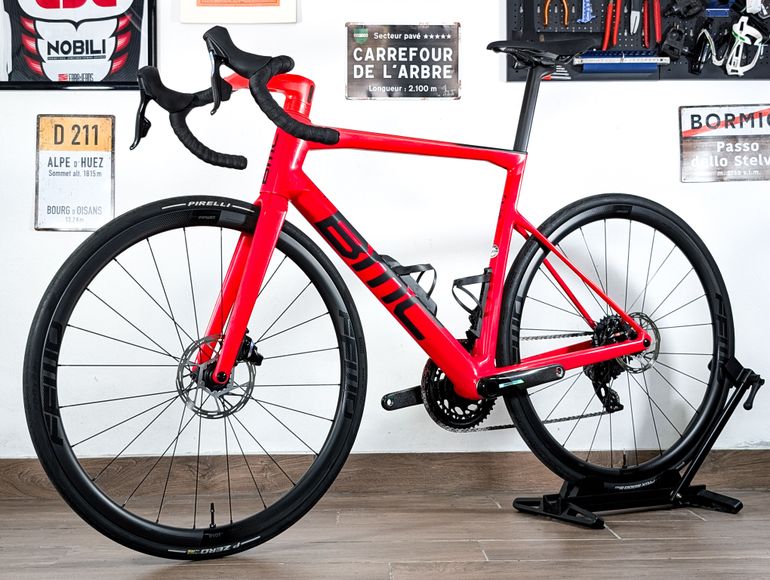 Used BMC Teammachine SLR 01 MOD Force AXS 2023 2023 Road & Gravel, Rojo — image 2 of 28