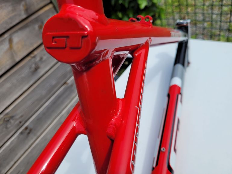 Used GT ZASKAR Race Frameset 2001 Mountainbike, Red — image 7 of 12