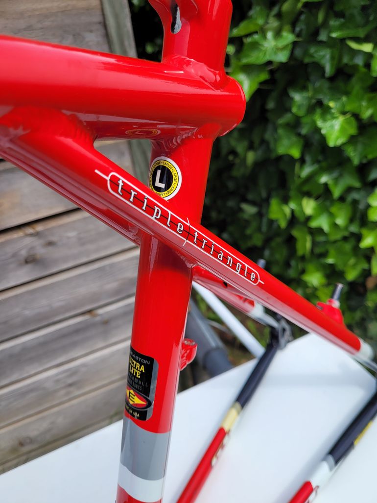 Used GT ZASKAR Race Frameset 2001 Mountainbike, Red — image 5 of 12