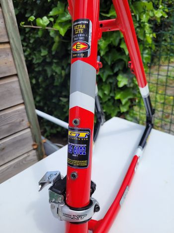 Used GT ZASKAR Race Frameset 2001 Mountainbike, Red — image 4 of 12