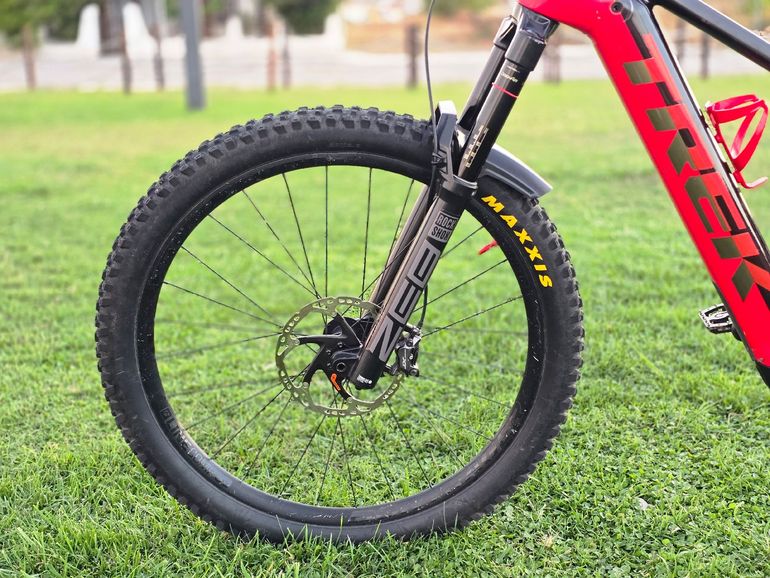 Used Trek Rail+ SRAM GX Eagle AXS (T-Type) 2022 Mountainbike, Red — image 5 of 7