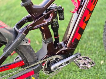 Used Trek Rail+ SRAM GX Eagle AXS (T-Type) 2022 Mountainbike, Red — image 7 of 7