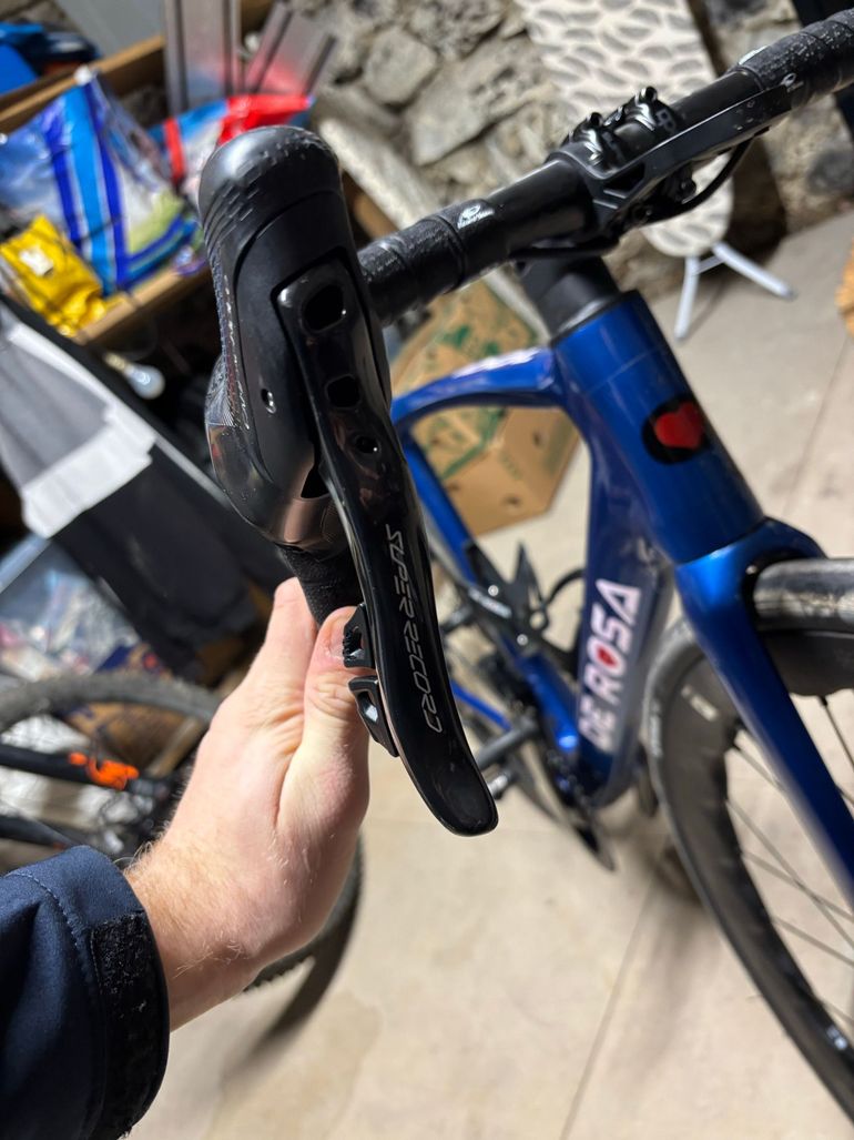 Used De Rosa Idol Campagnolo Super Record 2025 Road & Gravel, Blue — image 2 of 5