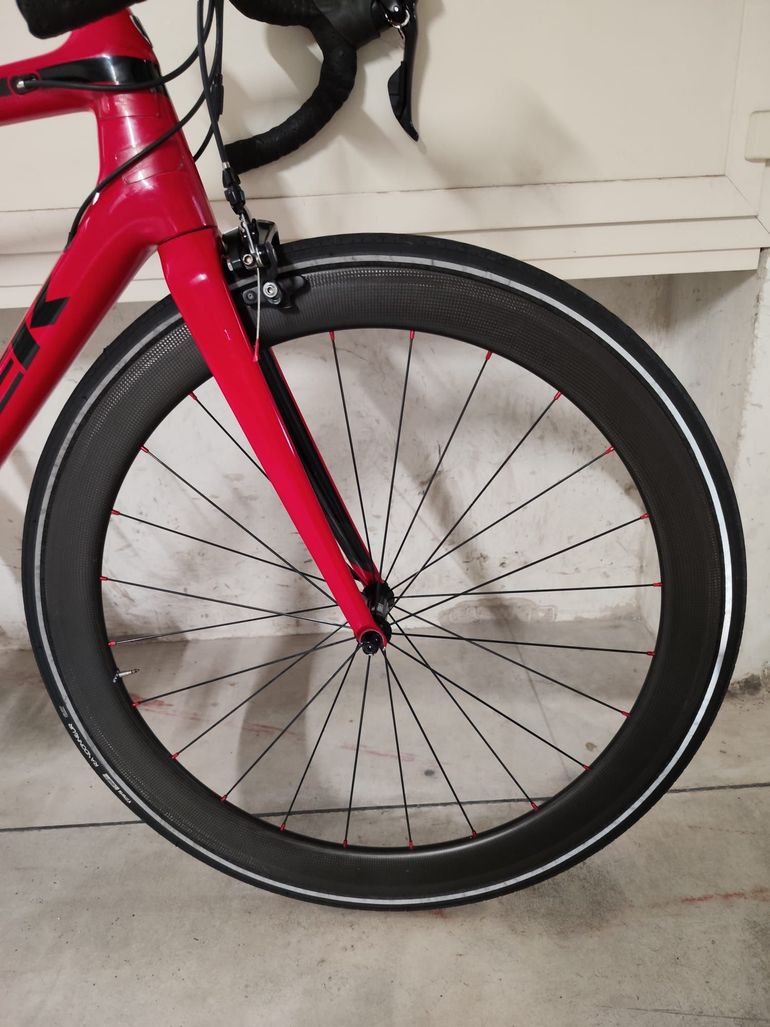Used Trek TREK EMONDA SL 2017 TG 56 2017 Road & Gravel, Rot — image 8 of 14