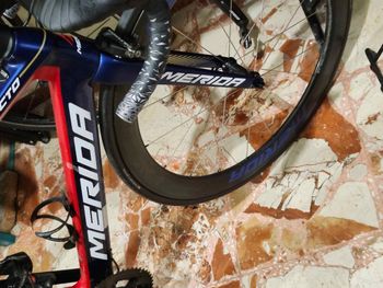 Used Merida REACTO TEAM-E 2018 2018 Road & Gravel, Blue — image 3 of 4