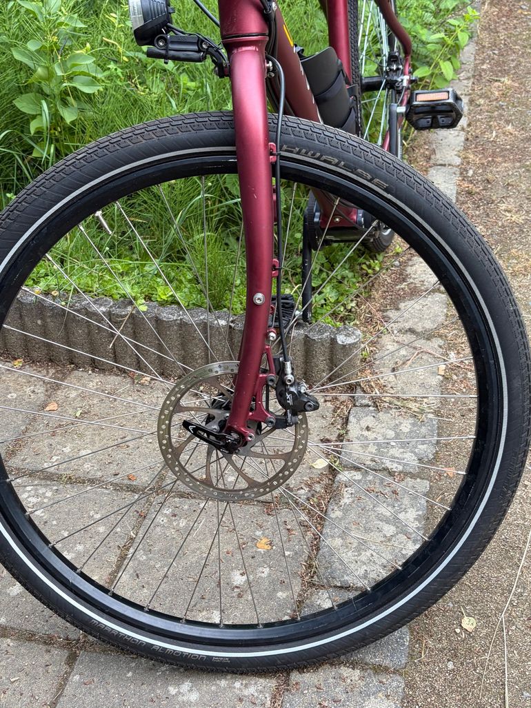 Used Santos Travelmaster 3+ | Pinion P1.18 | Gates Riemen – DEFEKT / FÜR BASTLER Santos Travelmaster 3+ | Pinion P1.18 | Gates Riemen – DEFEKT / FÜR BASTLER Custom Shimano Deore XT 2024 Road & Gravel, Red — image 27 of 30
