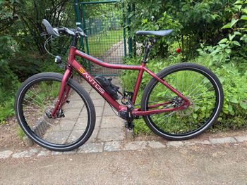 Used Santos Travelmaster 3+ | Pinion P1.18 | Gates Riemen – DEFEKT / FÜR BASTLER Santos Travelmaster 3+ | Pinion P1.18 | Gates Riemen – DEFEKT / FÜR BASTLER Custom Shimano Deore XT 2024 Road & Gravel, Red — image 2 of 30