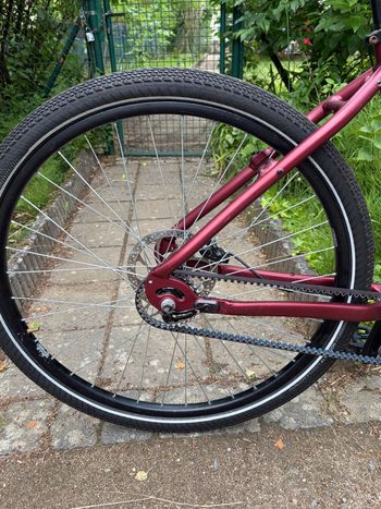 Used Santos Travelmaster 3+ | Pinion P1.18 | Gates Riemen – DEFEKT / FÜR BASTLER Santos Travelmaster 3+ | Pinion P1.18 | Gates Riemen – DEFEKT / FÜR BASTLER Custom Shimano Deore XT 2024 Road & Gravel, Red — image 28 of 30