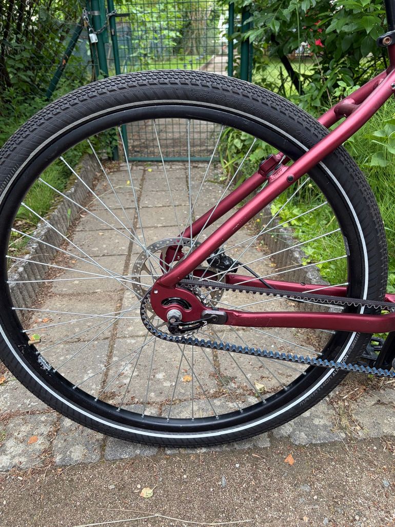 Used Santos Travelmaster 3+ | Pinion P1.18 | Gates Riemen – DEFEKT / FÜR BASTLER Santos Travelmaster 3+ | Pinion P1.18 | Gates Riemen – DEFEKT / FÜR BASTLER Custom Shimano Deore XT 2024 Road & Gravel, Red — image 28 of 30