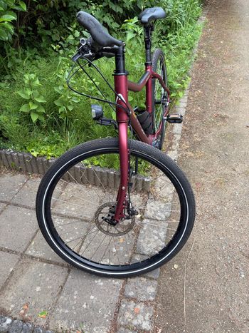 Used Santos Travelmaster 3+ | Pinion P1.18 | Gates Riemen – DEFEKT / FÜR BASTLER Santos Travelmaster 3+ | Pinion P1.18 | Gates Riemen – DEFEKT / FÜR BASTLER Custom Shimano Deore XT 2024 Road & Gravel, Red — image 22 of 30