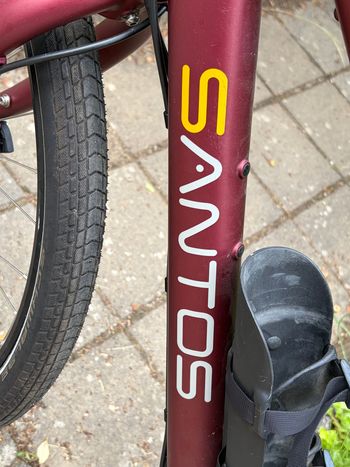 Used Santos Travelmaster 3+ | Pinion P1.18 | Gates Riemen – DEFEKT / FÜR BASTLER Santos Travelmaster 3+ | Pinion P1.18 | Gates Riemen – DEFEKT / FÜR BASTLER Custom Shimano Deore XT 2024 Road & Gravel, Red — image 7 of 30