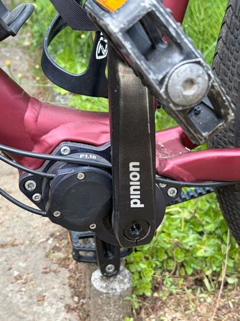 Used Santos Travelmaster 3+ | Pinion P1.18 | Gates Riemen – DEFEKT / FÜR BASTLER Santos Travelmaster 3+ | Pinion P1.18 | Gates Riemen – DEFEKT / FÜR BASTLER Custom Shimano Deore XT 2024 Road & Gravel, Red — image 3 of 30