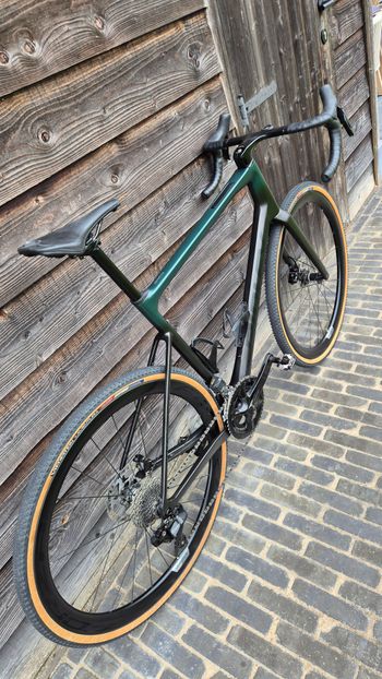 Used Ridley Grifn - Shimano 105 DI2 // 2x12s 2023 2023 Road & Gravel, Schwarz — image 2 of 8