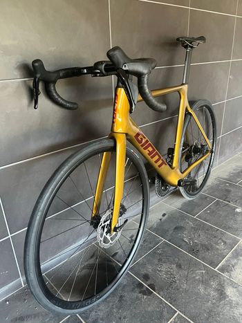 Used Giant Giant Propel Pro 0 Shimano 105 Di2 2022 Road & Gravel, Orange — image 3 of 36