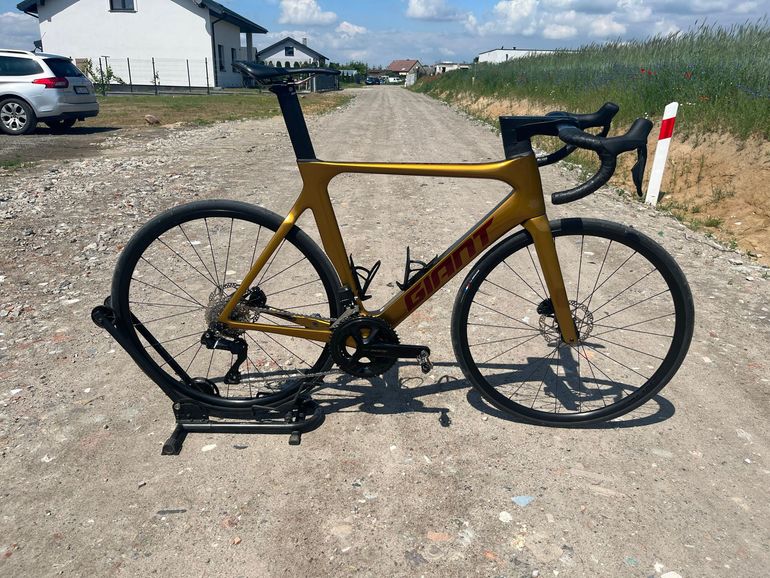 Used Giant Giant Propel Pro 0 Shimano 105 Di2 2022 Road & Gravel, Orange — image 3 of 26