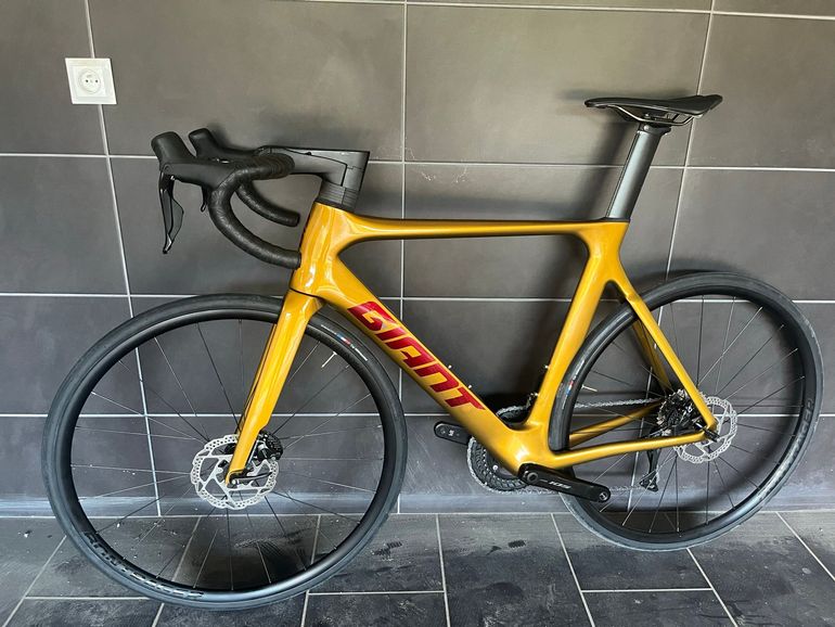 Used Giant Giant Propel Pro 0 Shimano 105 Di2 2022 Road & Gravel, Orange — image 29 of 36