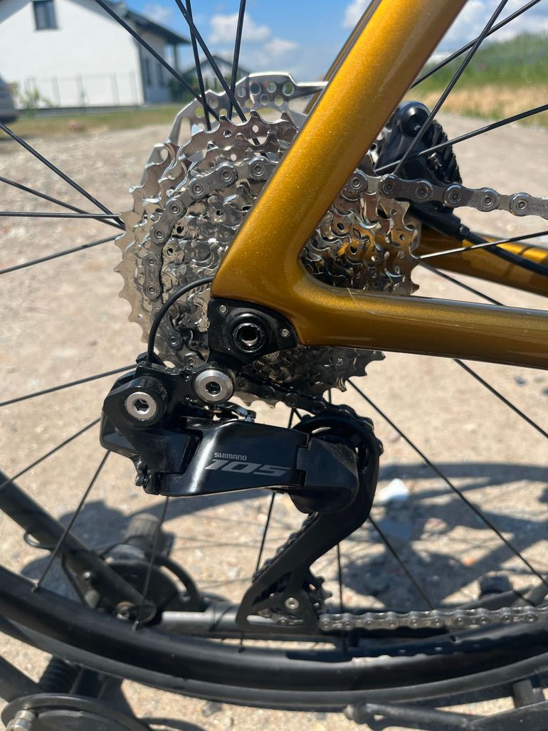 Used Giant Giant Propel Pro 0 Shimano 105 Di2 2022 Road & Gravel, Orange — image 5 of 26