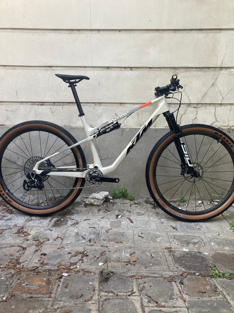 Gebrauchtes KTM Scarp SRAM XX 2025 Mountainbike, Weiß — Bild 1 von 3