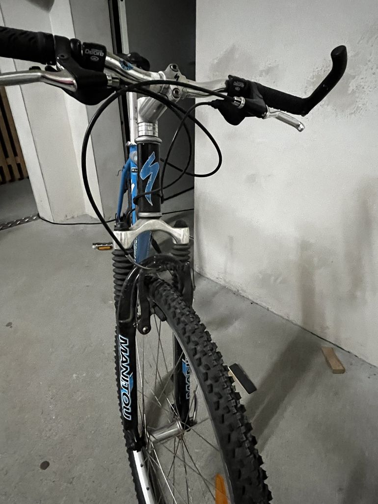 Used Specialized Specialized Rockhopper A1 FS (2000) 2000 Mountainbike, Blue — image 4 of 5