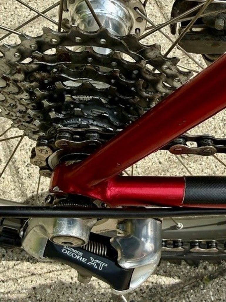 Used Breezer Breezer Jet Stream 1996 – Seltenes Kult-MTB Von Joe Breeze – Ritchey Logic – XT/XTR – 19 Zoll 1996 Mountainbike, Red — image 13 of 20