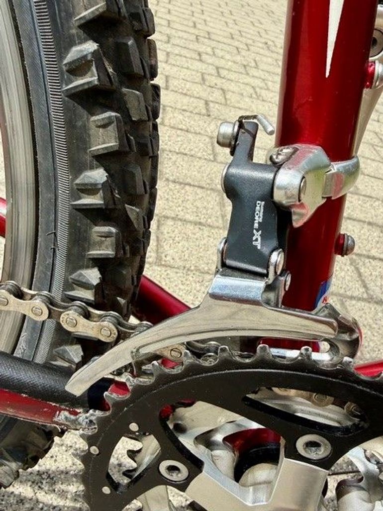 Used Breezer Breezer Jet Stream 1996 – Seltenes Kult-MTB Von Joe Breeze – Ritchey Logic – XT/XTR – 19 Zoll 1996 Mountainbike, Red — image 3 of 20