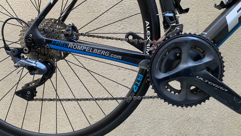 Used Fuji Fuji SL 2.1 Full Carbon Shimano Ultegra 11sp Disc - Size L 2021 Road & Gravel, Black — image 7 of 8