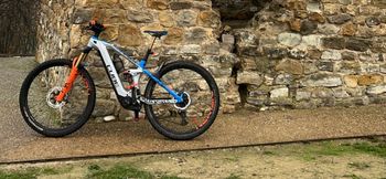 Used CUBE STEREO HYBRID 160 HPC, ACTIONTEAM 750 27.5 2023 2023 Mountainbike, Blue, 27.5 — image 4 of 4