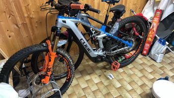 Used CUBE STEREO HYBRID 160 HPC, ACTIONTEAM 750 27.5 2023 2023 Mountainbike, Blue, 27.5 — image 5 of 7