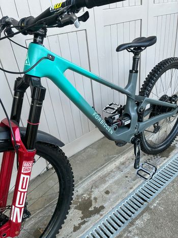 Used Forbidden Dreadnought V2 Framekit 2024 Frameset 2024 Mountainbike, Blue, 29 — image 2 of 3
