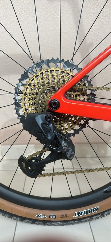 Scott Scale SRAM XX1 Eagle AXS 2025 Mountainbike usato, Rosso — immagine 5 di 10