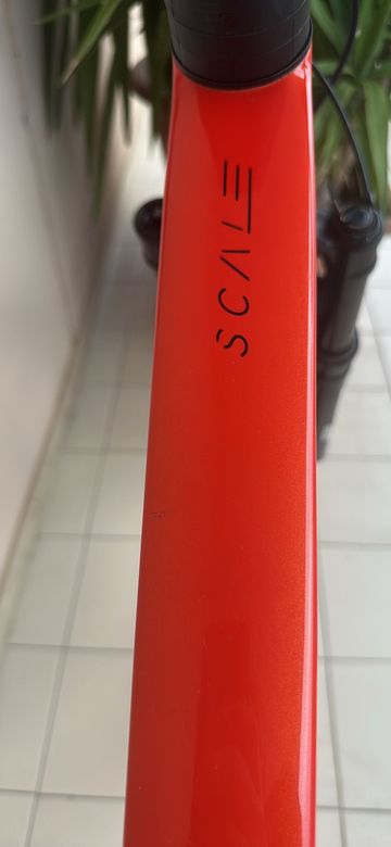 Scott Scale SRAM XX1 Eagle AXS 2025 Mountainbike usato, Rosso — immagine 9 di 10
